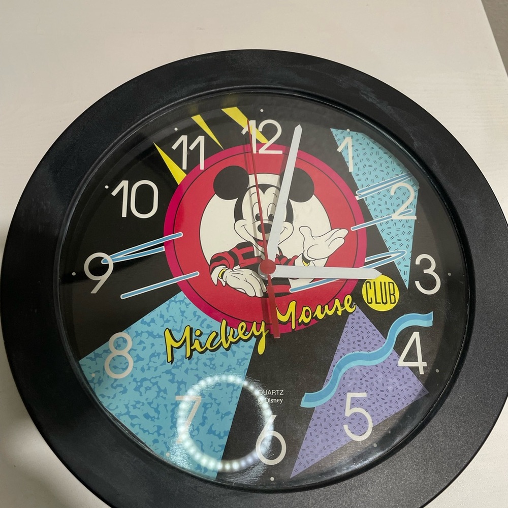 Vintage Mickey Mouse Wall Clock